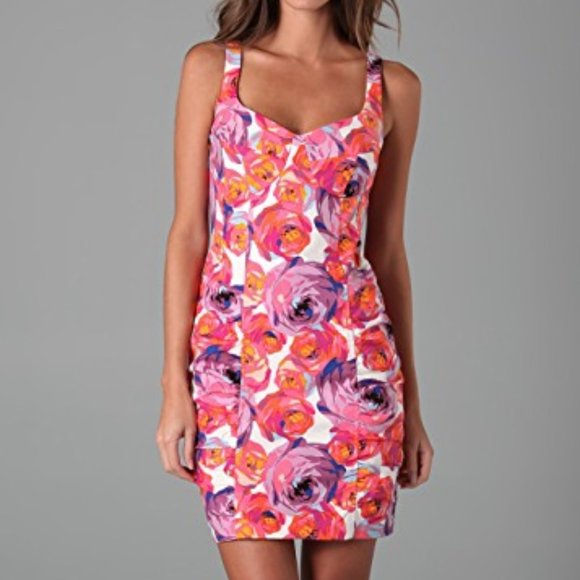 Nanette Lepore Dresses & Skirts - Nanette Lepore Floral Sheath Dress 0 XS